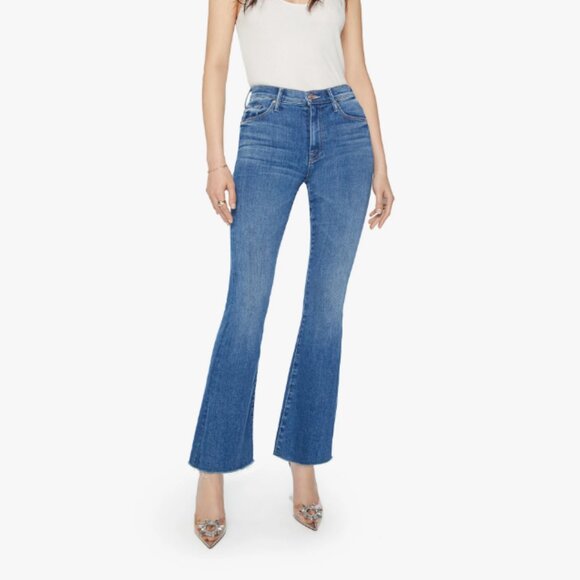 MOTHER- Weekender Fray Bootcut Jean - A Groovy Kind Of Love - Picture 1 of 5